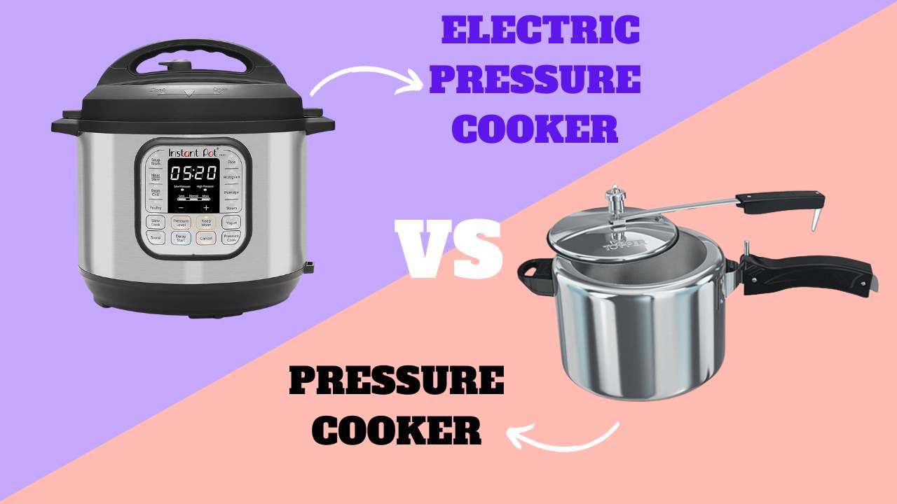 What is the difference between electric pressure cooker and pressure cooker