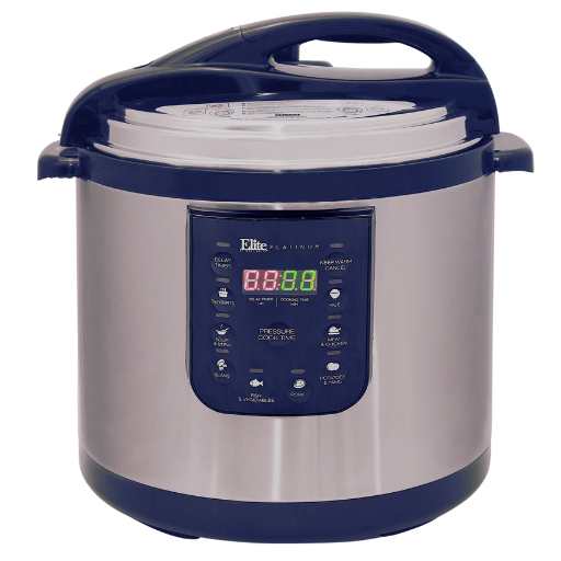 Maxi-Matic EPC-1013 10 Quart Electric Pressure Cooker Stainless Steel, Black
